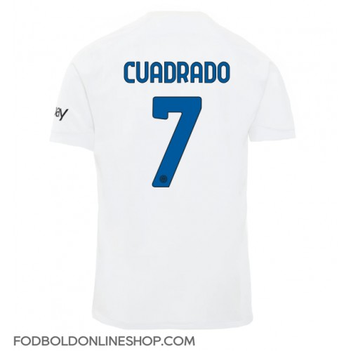 Inter Milan Juan Cuadrado #7 Udebanetrøje 2023-24 Kortærmet